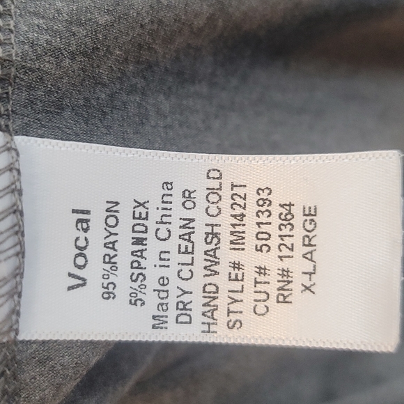 NWOT VOCAL Studded Tank Size XL - Picture 6 of 10